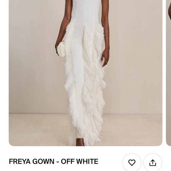 Cult Gaia Freya Gown - Off White - Picture 3 of 17